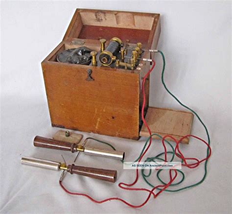 antique electric shock box|Electric Shock Machine Vintage for sale .